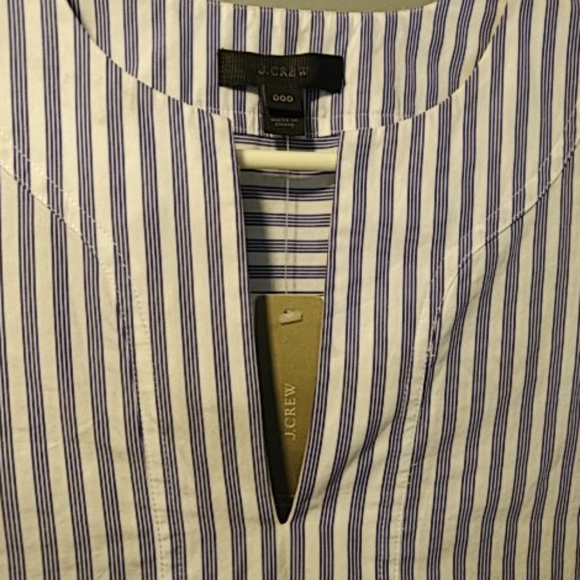 J.Crew striped pop-over tunic - Picture 2 of 5